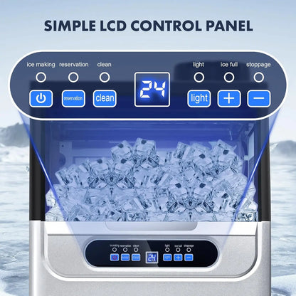 Tap or Barreled Water Ice Maker Machine