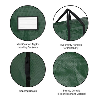 2 Pack Christmas Tree Storage Bags Waterproof Durable