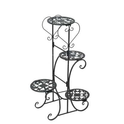 4 Tier Metal Flower Pot Plant Stand