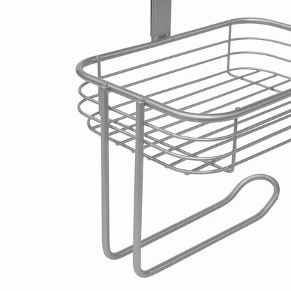 Satin Nickel Over Tank Toilet Paper Holder