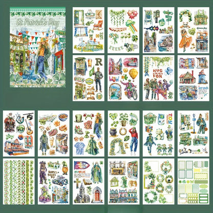120 Sheets Sticker Books, DIY Craft Supplies