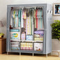 Portable Fabric Wardrobe Organizer Storage Rack