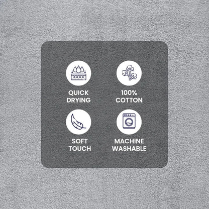 10 Piece Towel Set with Upgraded Softness & Durability