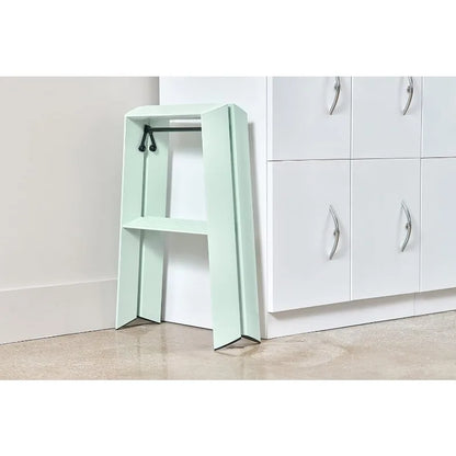 2-Step Mint Green, Foldable with Intergrated Grooves