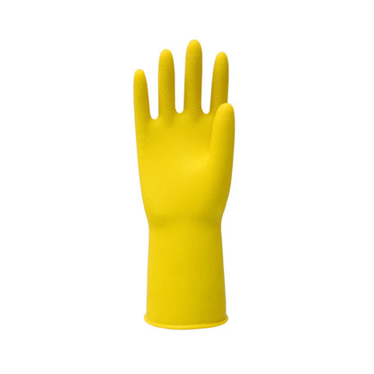 1 Pair S/M/L Flexible Long Rubber Clean Gloves