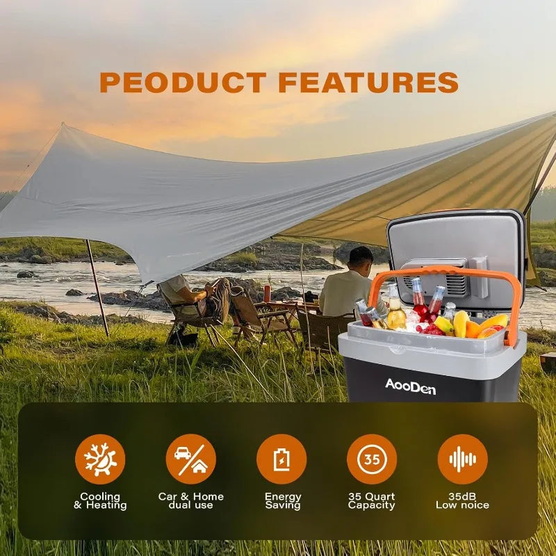 Electric Car Cooler and Warmer for Travel