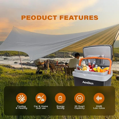 Electric Car Cooler and Warmer for Travel