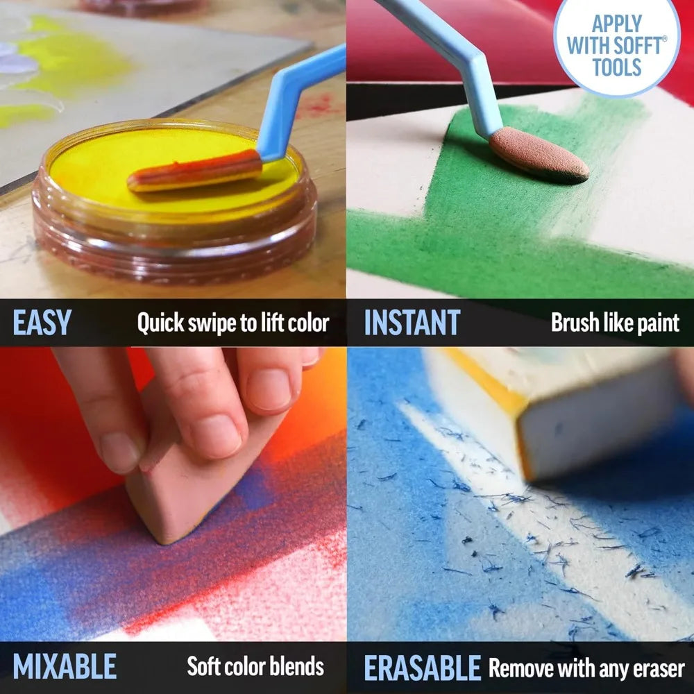 Professional Artist Pastels 80 Color Set