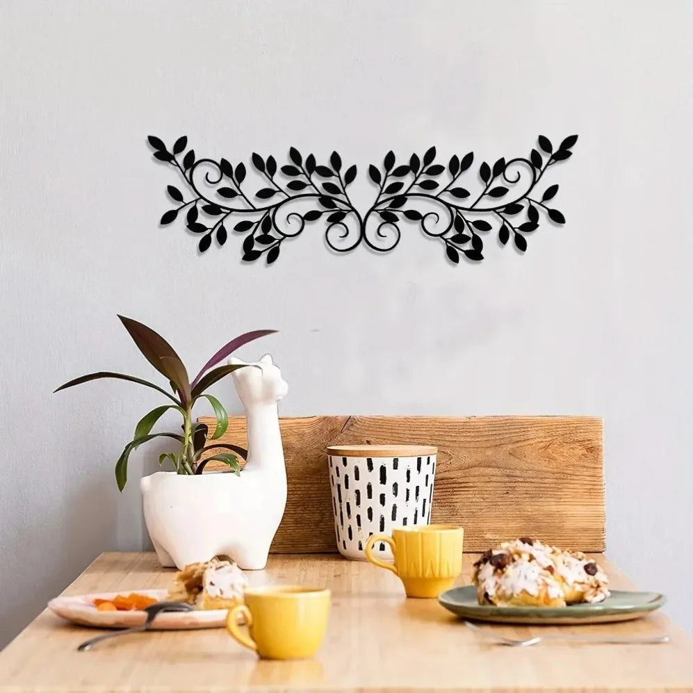 Metal Tree Leaf Wall Decor Olive Branch