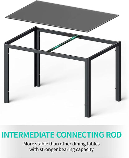 Modern Kitchen and Chairs Table Set for 4