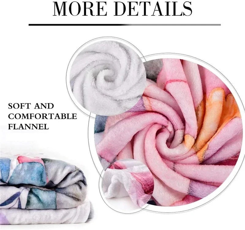 Demon Hunters Fleece Throw Blanket Autumn/Winter