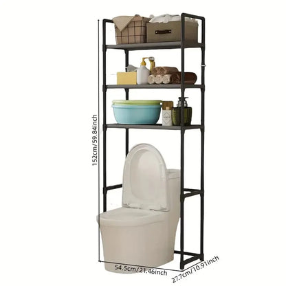 3-Tier Over Toilet Metal Bathroom Rack Shelf
