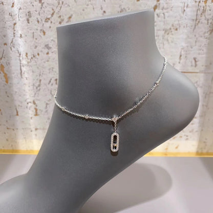 Sterling Silver Classic Fashion Sexy Anklet