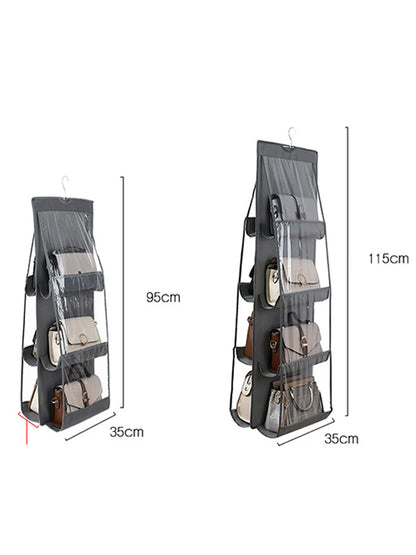Versatile Stylish Hanging Purse Organizer Storage