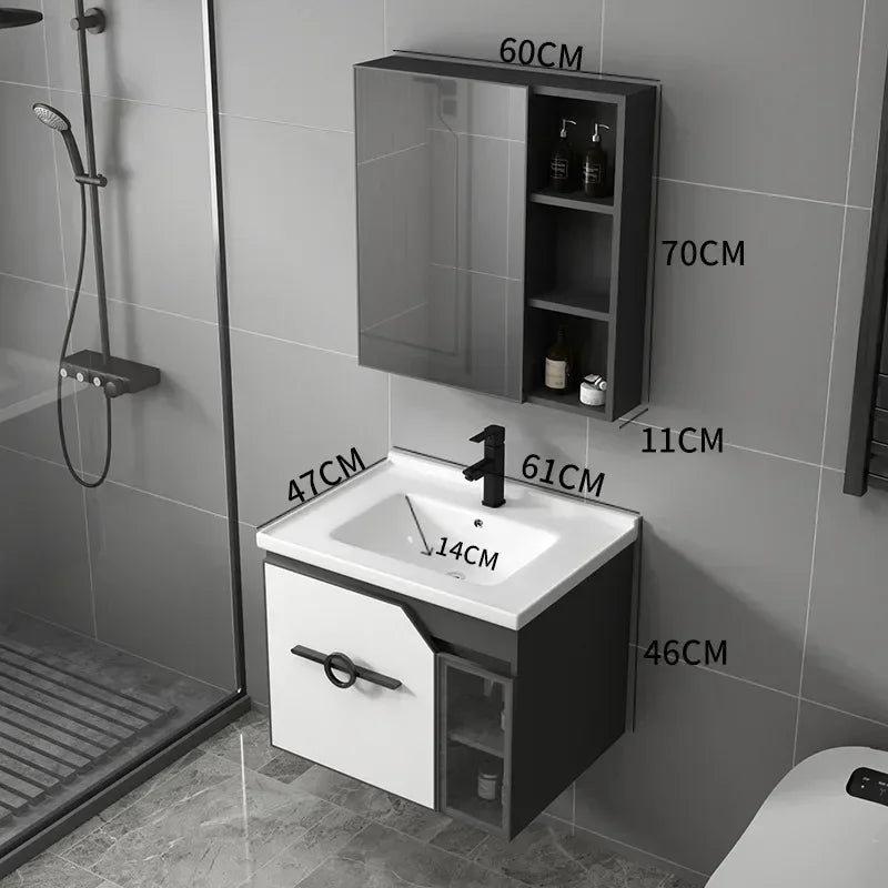 Bathroom Dressing Table and Sink Combination