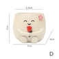 Smiley Face Mini Plant Pot Succulent Planter