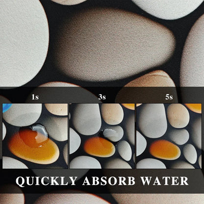 Bathroom Carpet Non-slip Water Absorbent, Dirt Resistant