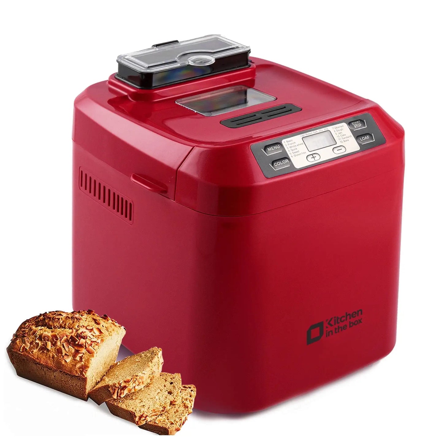 12 Presets Bread Maker Fruit Nut Dispenser