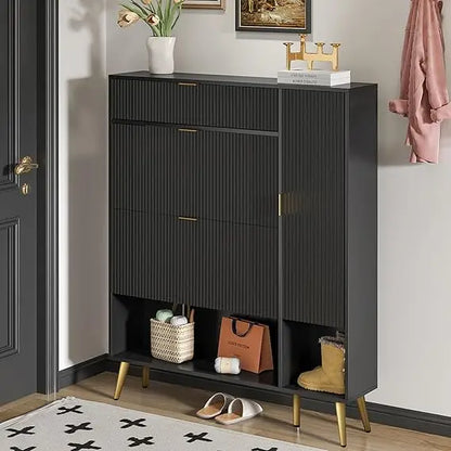 Shoe Storage/Organizer Cabinet 2 Flip Drawers