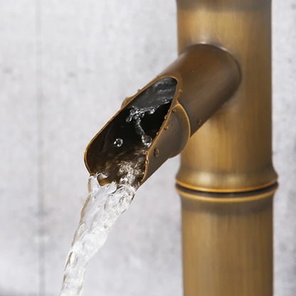 Two Tap Tall/Short Bamboo H/C Water