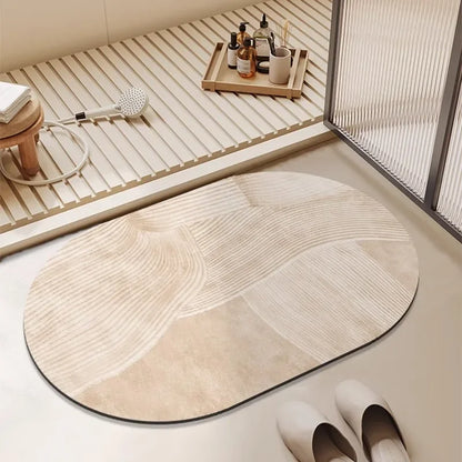 Bathroom Carpet Non-slip Strong Absorbent Floor Mat