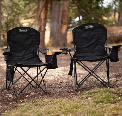 Customizable Portable Camping Chair with 4-Can Cooler