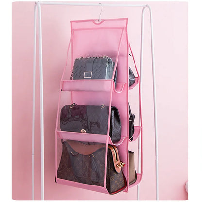Versatile Stylish Hanging Purse Organizer Storage