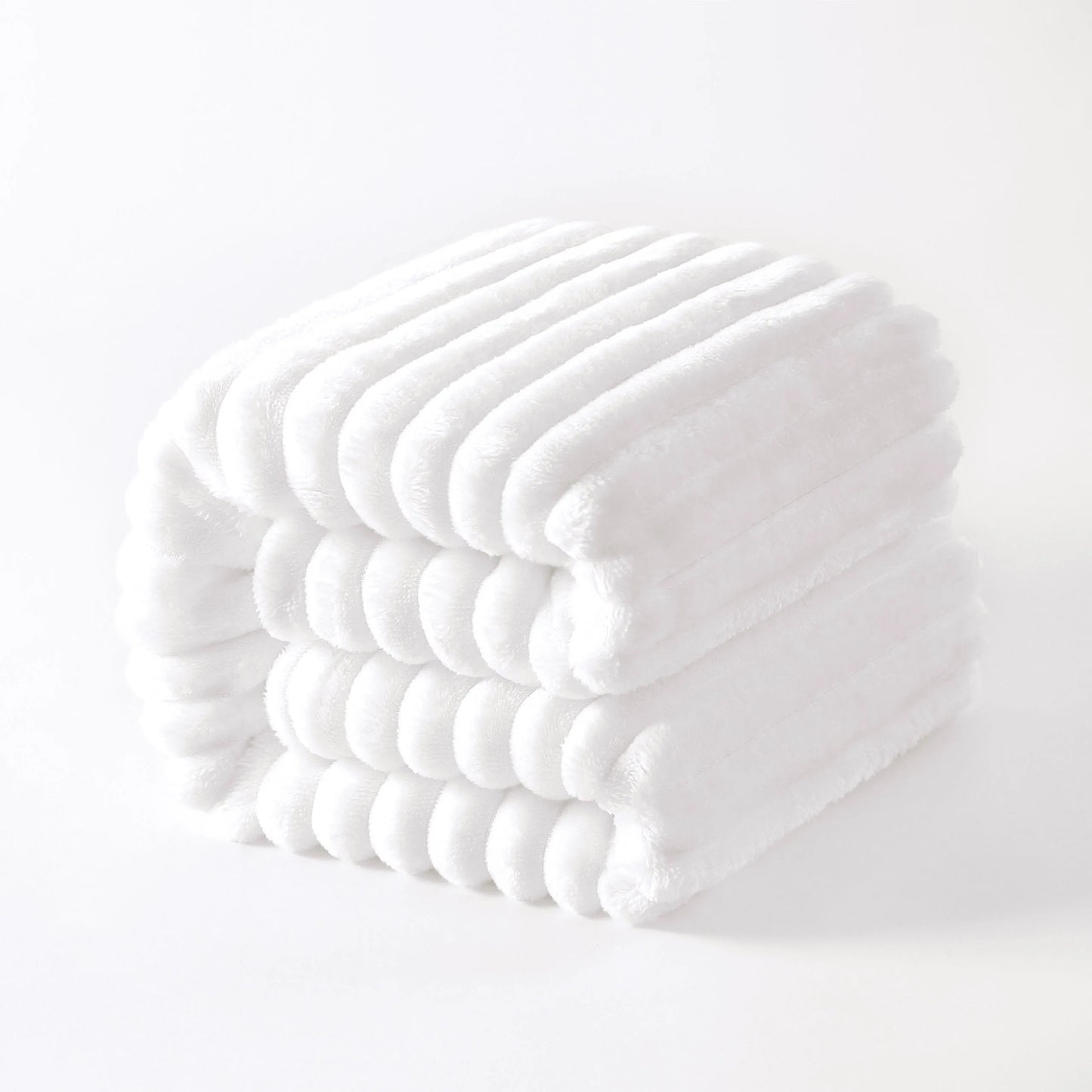 Plush Flannel Fleece Blanket, Soft Lightweight Fuzzy