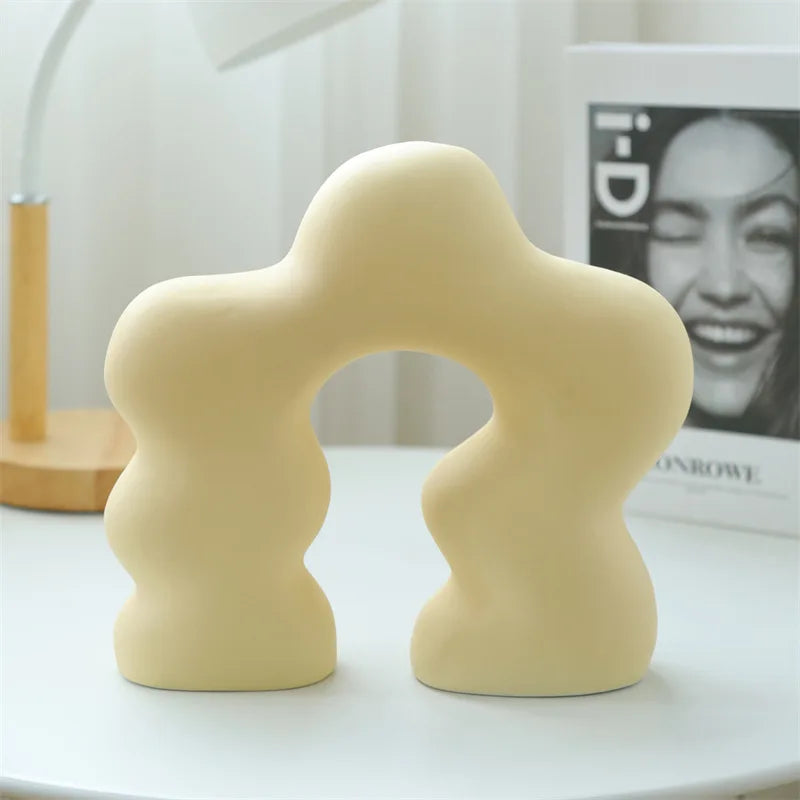 Classical Ceramic Ornaments Home Decor White/Black