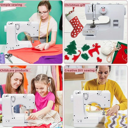Mini Electric Sewing Machine and Sewing Kit