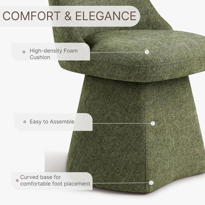 Mid Century Modern Swivel Kitchen Dining Chair