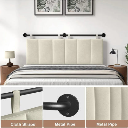 Versatile Queen Size Adjustable Height Headboard