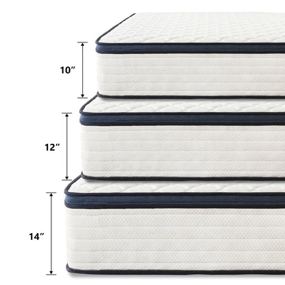 Queen Size Mattress Gel Memory Foam Hybrid