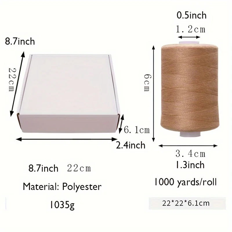 36 Polyester Sewing Thread, Machine/Hand Stitching
