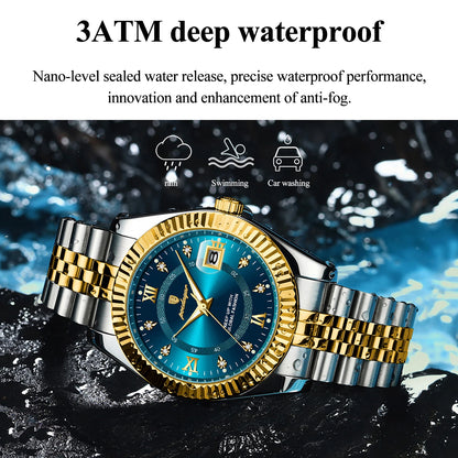 Luxury Sport Wristwatch For Men Waterproof