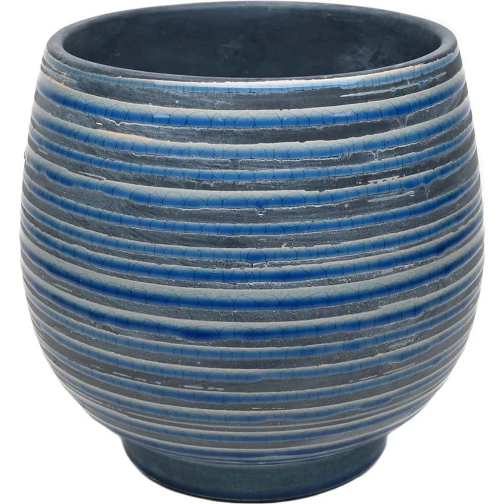 Ceramic Planter 10" Round Pot with Drainage