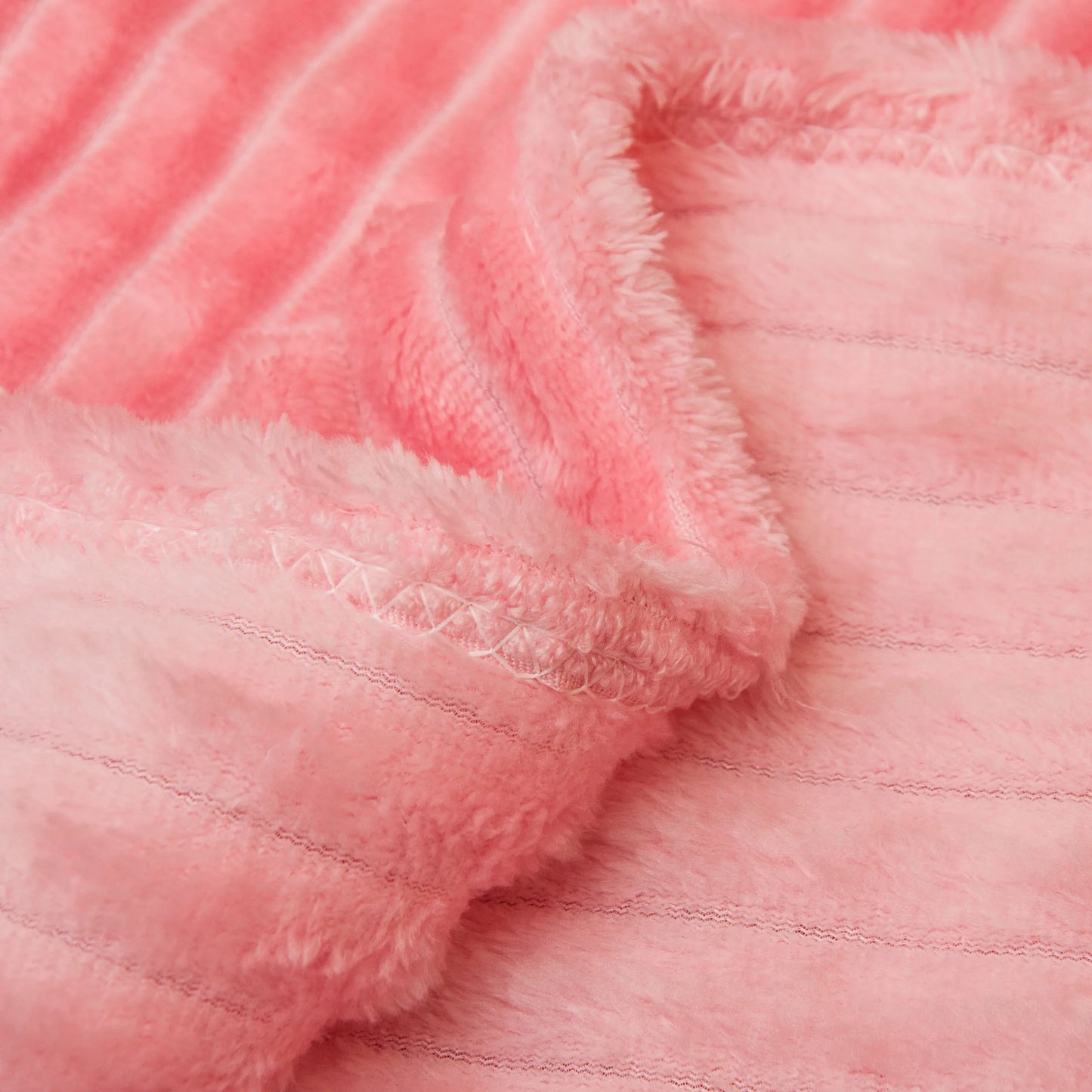 Plush Flannel Fleece Blanket, Soft Lightweight Fuzzy