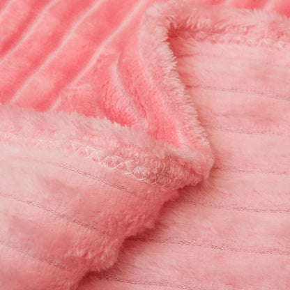Plush Flannel Fleece Blanket, Soft Lightweight Fuzzy