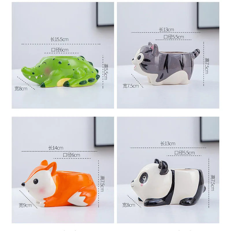 Cute Animal Creative Ceramic Cartoon Decoration