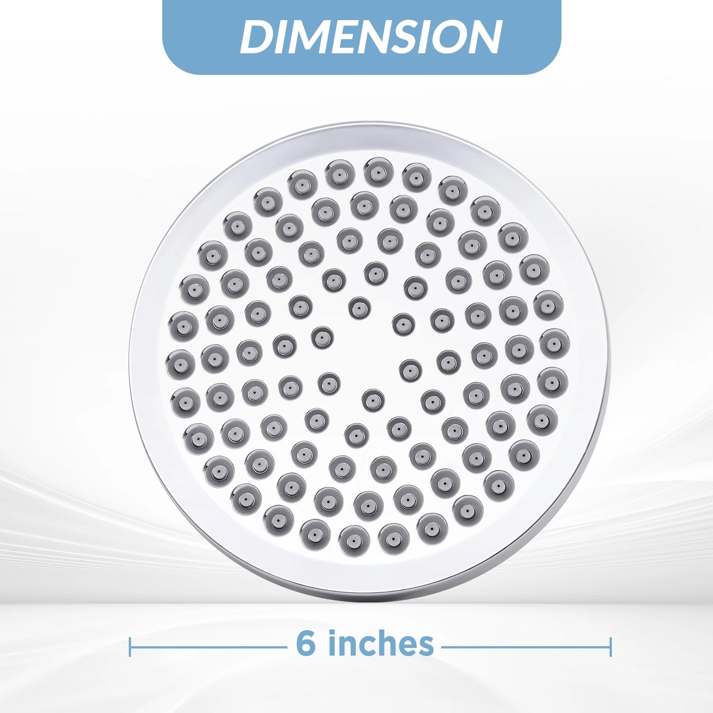 Stainless Steel Rain Shower Head High Pressure