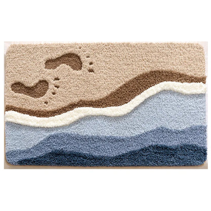 Bathroom Mat, Absorbent Anti Slip, Dirt Resistant