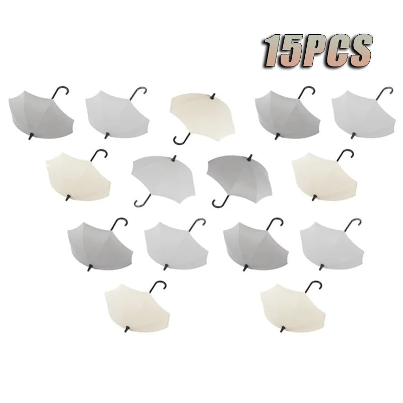 Cute Umbrella Shaped Hooks No-Punch Wall Hooks