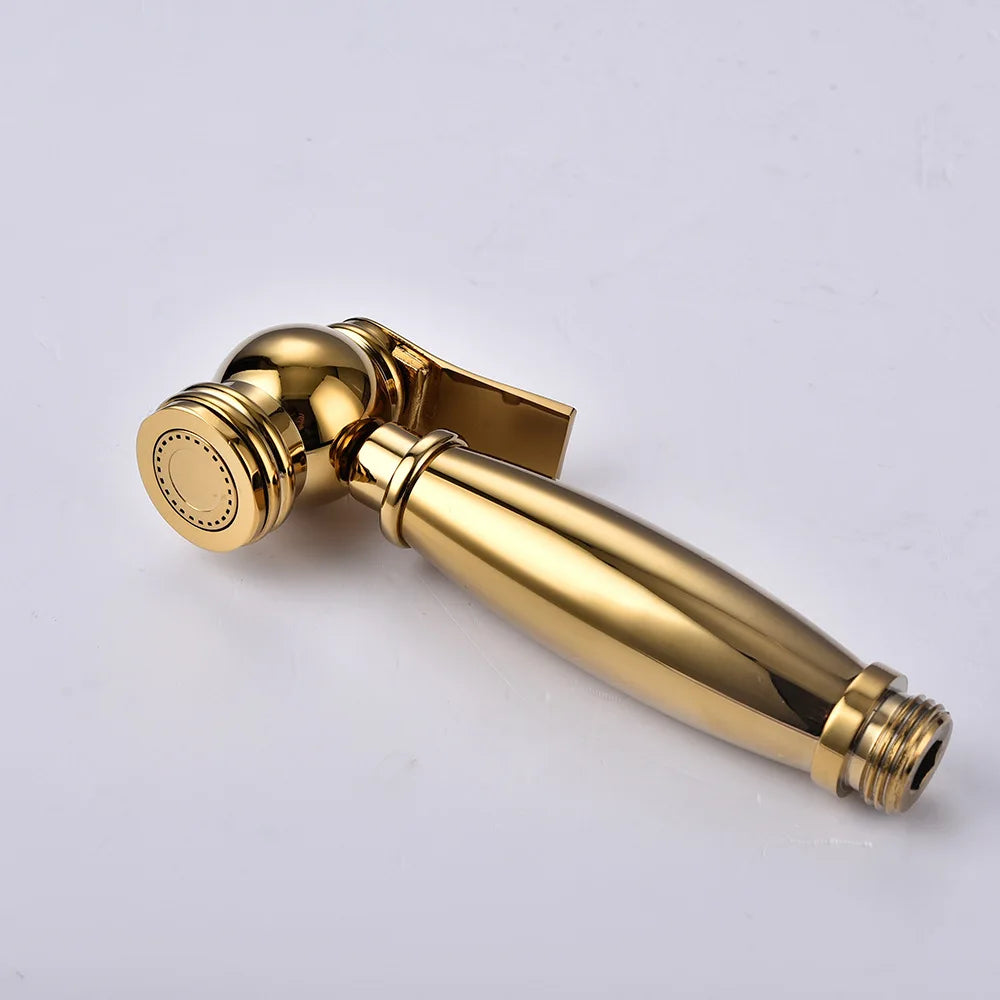 Bathroom Bidet Sprayer Bidet Faucets Toilet Gold