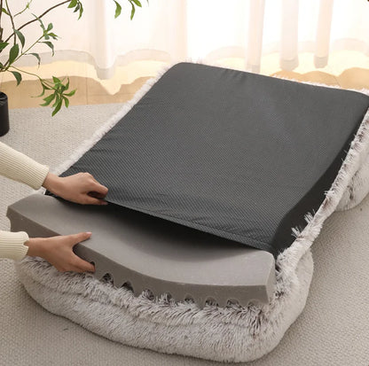 Thickened orthopedic dog bed for large dogs