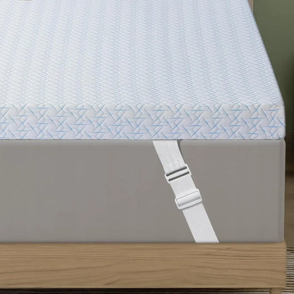 Twin Mattress Topper, Cool Gel Memory Foam