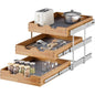 Pull Out Cabinet Drawer 3 Tier Heavy-Duty