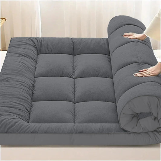 Mattress Pad Premium Quilted Topper Breathable Fluffy