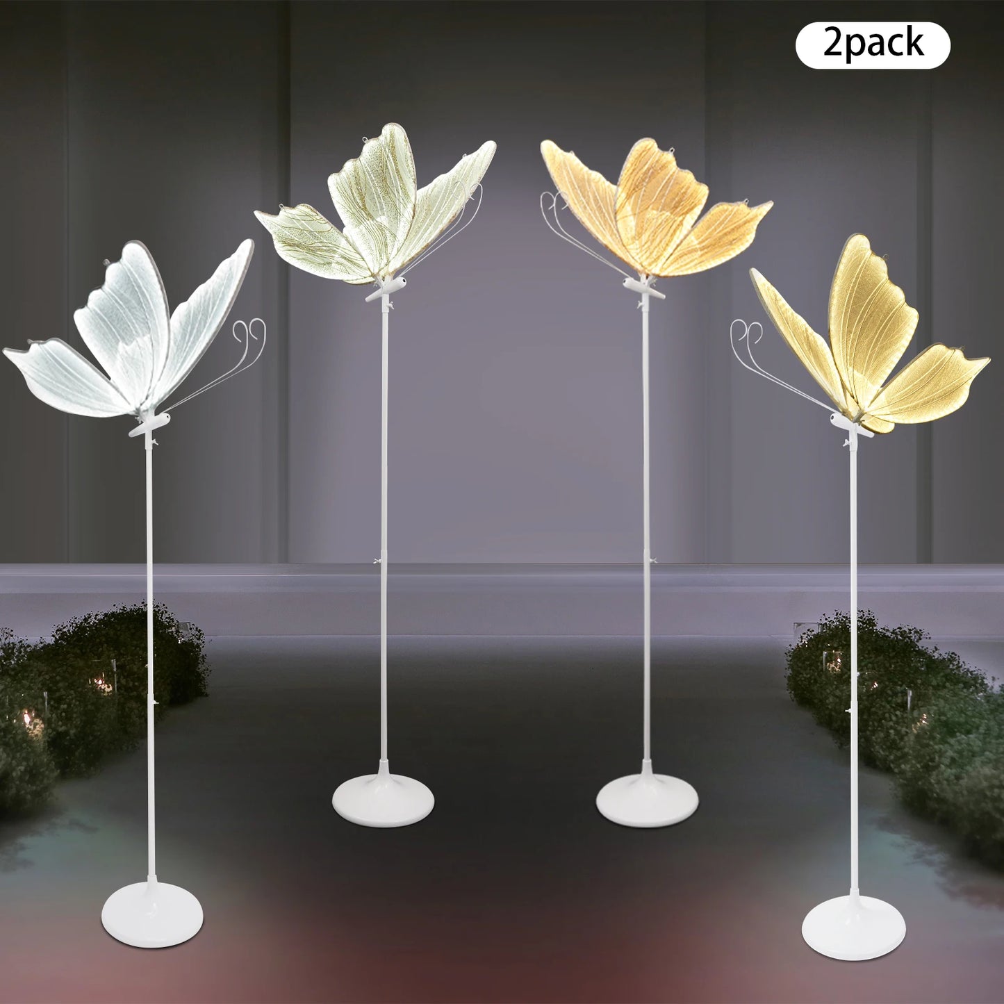 110V Creative Butterfly Romantic Led Floor Lamp