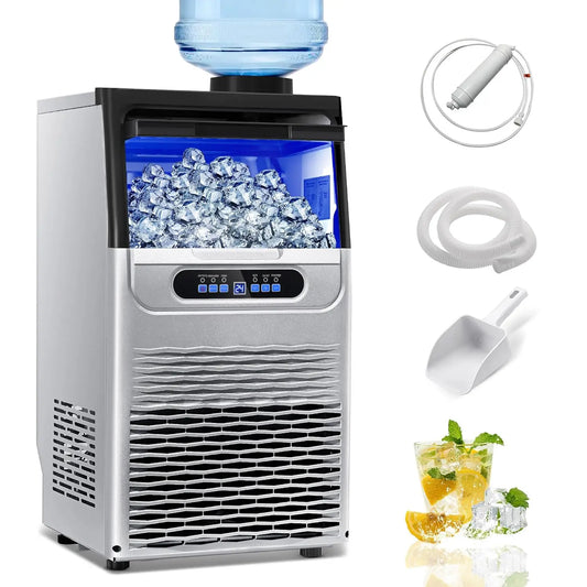 Tap or Barreled Water Ice Maker Machine