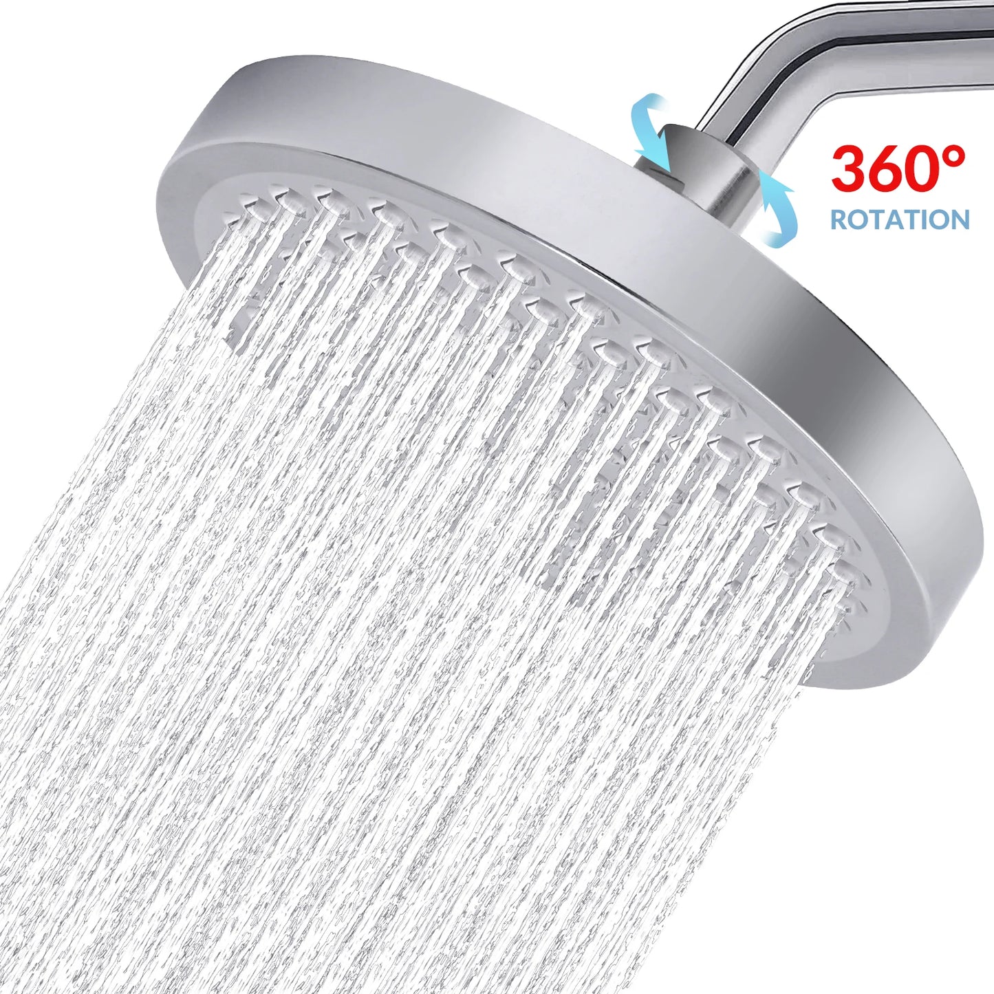 Stainless Steel Rain Shower Head High Pressure